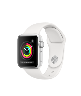 APPLE WATCH - SERIES 3 - 38MM - WHITE | Ace Rent to Own