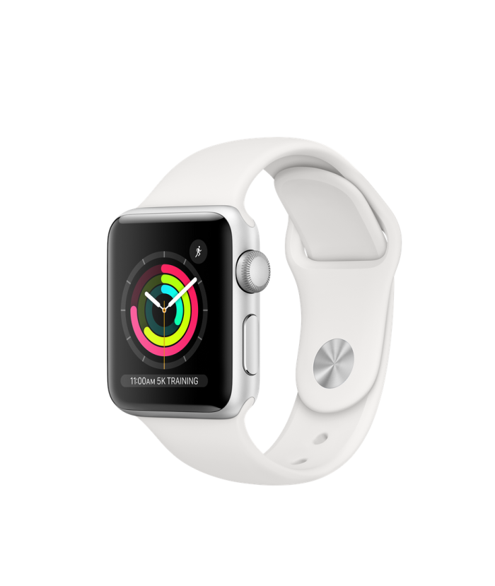 APPLE WATCH - SERIES 3 - 38MM - WHITE | Ace Rent To Own