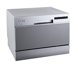 EdgeStar DWP62SV 6 Place Setting Energy Star Rated Portable Countertop Dishwasher - Silver | Ace Rent to Own