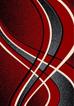 5 X 8 CONTEMPO 42 RED RUG | Ace Rent to Own