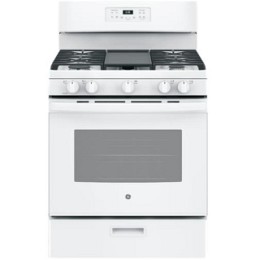 GE 30in Gas Range - White | Ace Rent to Own