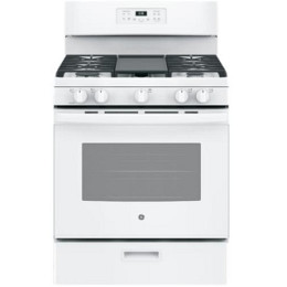 GE 30in Gas Range - White | Ace Rent to Own