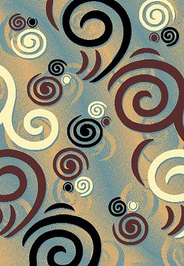 5 x 8 MODERNO 21 LIGHT BLUE RUG | Ace Rent to Own