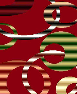5 x 8 MODERNO 6 RED RUG | Ace Rent to Own