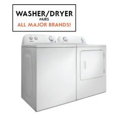 WASHER/DRYER PAIRS - ALL MAJOR BRANDS - APPRECIATION COMPENSATION | Ace Rent to Own