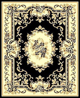 5 X 8 TAJ 117 BLACK RUG | Ace Rent to Own