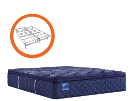 SEALY TWIN TRAVELERS REST (SOFT) MATTRESS WITH BASE