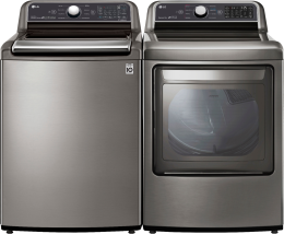 LG LAUNDRY PAIR - WT7300CW/DLE7300WE | Ace Rent to Own