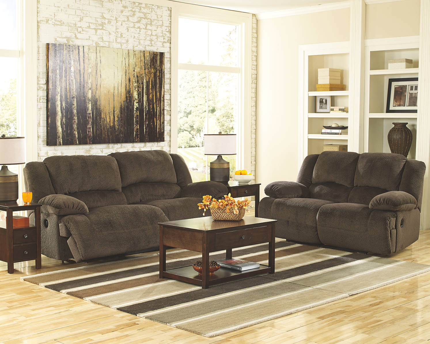 Ace Rent To Own Ashley Furniture Brown Toletta 2 Seat Ace Rent To Own Ashley Furniture Brown Toletta 2 Seat