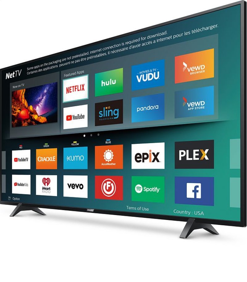 ACE Rent To Own Philips 65" Philips 4K Smart TV Rent To Own Electronics in Nebraska & Iowa