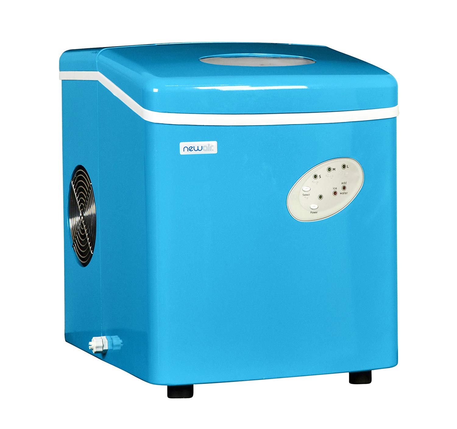 NewAir Portable Ice Maker 28 lb. Daily, Countertop Compact Design, 3