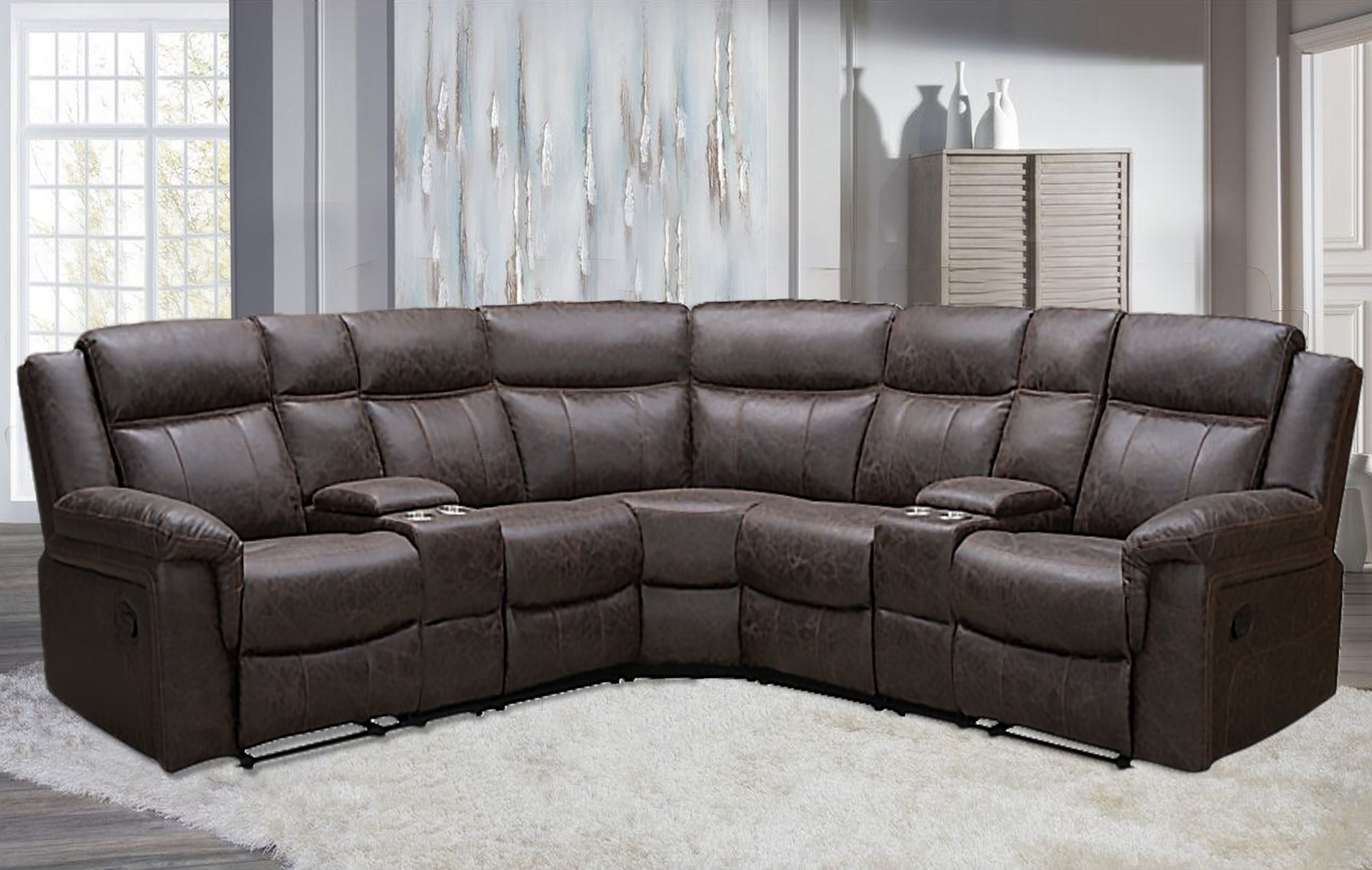 VOGUE RECLINING SECTIONAL Ace Rent To Own