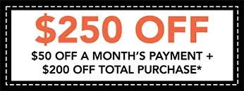 $250 OFF