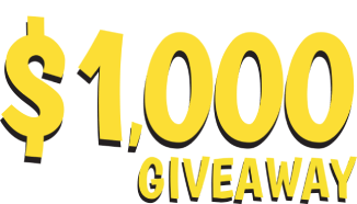 Enter to win our $1000 giveaway