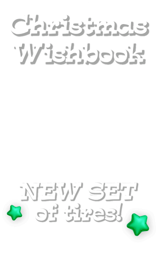 The Ace Christmas Wishbook is Here! Enter to win a NEW SET of tires! Drawing will be January 6th!