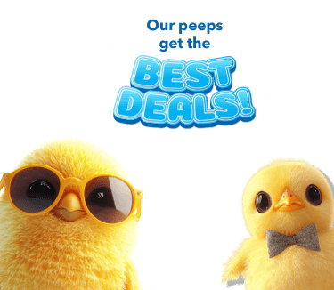 Our peeps get the best deals