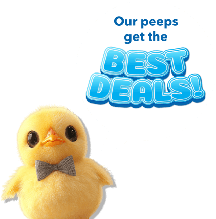 Our peeps get the best deals
