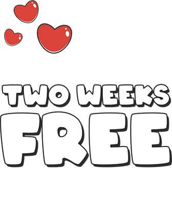 You&rsquo;ve got two weeks Free* Check your email for your coupon!